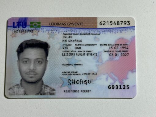 BUY LITHUANIA RESIDENT PERMIT ONLINE