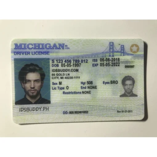 Buy Michigan Driver License and ID Card